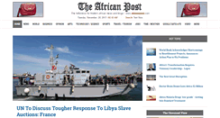 Desktop Screenshot of africanpost.com